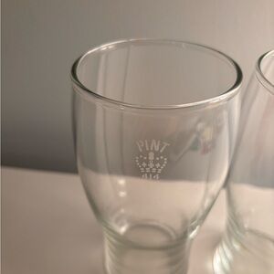 Clear Pint Glass Set